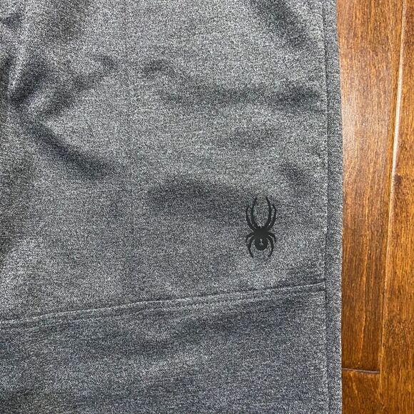 Spyder Active Proweb Athletic Gray Jogger Sweatpants Men's Size Medium - Picture 2 of 7